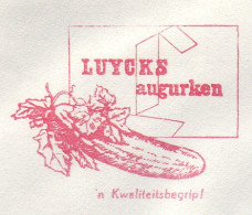 Meter Cover Netherlands 1963 Pickle - Legumbres