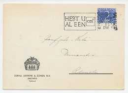 Firma Briefkaart Enschede 1948 - Unclassified