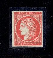 FAUX - TP N°7 Vermillion Vif NSG - FAKE / FORGED - Storia Postale