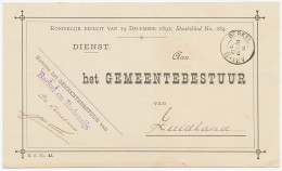 Kleinrondstempel Berkel 1896 - Unclassified