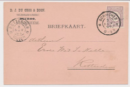 Firma Briefkaart Gorinchem 1896 - Du Croo & Zoon - Unclassified