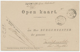 Naamstempel Zuidwolde 1892 - Covers & Documents