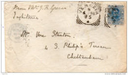 1896 LETTERA CON ANNULLO VENEZIA  X CHELTENHAM - Marcofilía