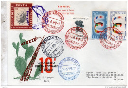 1958 DECIMO GIRO AEREO DI SICILIA - 1946-60: Poststempel