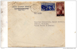 1947 LETTERA CON ANNULLO ROMA PRATI - 1946-60: Marcophilia