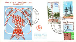 CAMEROUN  FDC 1963 FAISCEAU HERTZIEN - Camerun (1960-...)