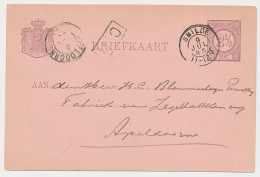 Kleinrondstempel Smilde 1895 - Afz. Postkantoor - Unclassified