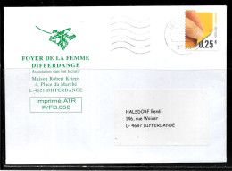 H357 - LETTRE DE LUXEMBOURG DU 20/09/08 - IMPRIME - Storia Postale