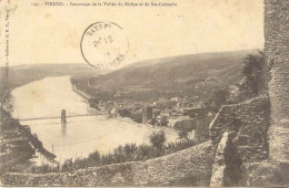 CPA - VIENNE - PANORAMA DE LA VALLEE DU RHONE ET DE SAINTE COLOMBE (1904) - Vienne