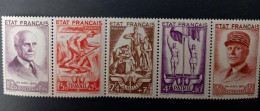 BANDE SECOURS NATIONAL PETAIN YT N°580A NEUF** - Unused Stamps