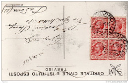 1926 CARTOLINA CON ANNULLO TREVISO - Poststempel