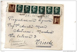 1942  LETTERA CON ANNULLO GENOVA - Poststempel