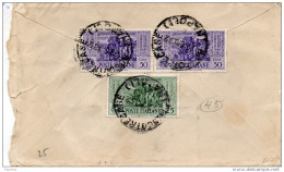 1932 LETTERA CON ANNULLO BOSCOTRECASE NAPOLI - Storia Postale