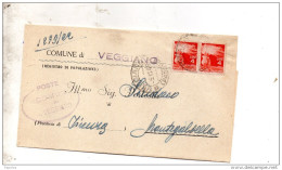 1948 LETTERA   CON ANNULLO VEGGIANO PADOVA - 1946-60: Poststempel