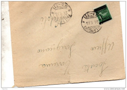 1946 LETTERA CON ANNULLO PALLAVICINO PALERMO - Storia Postale