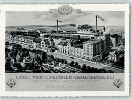 13206006 - Brauereien Wernesgruener Brauerei 160 Jahre , - Other & Unclassified