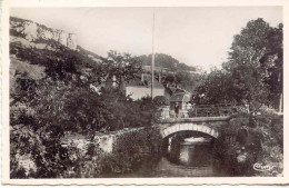 CPSM - POLIGNY - QUARTIER DE CHARCIGNY - PONT SUR LA GLAUTINE - Poligny