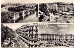 CPSM - TOULOUSE - INTERESSANTE CARTE MULTIVUES - Toulouse