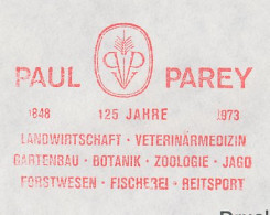 Meter Cover Germany 1981 Paul Parey - Publisher - Magazines - Non Classés