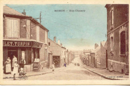 CPA - MOHON - RUE CHANZY (COLORISE - RARE - TRES BON ETAT) - Other & Unclassified