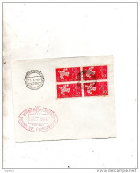 1961  LETTERA CON ANNULLO 1 MOSTRA FILATELICA NAPOLI - 1961-70: Poststempel