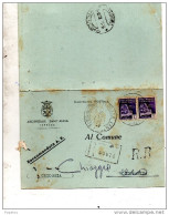 1945  CARTOLINA  CON ANNULLO FERRARA - Poststempel