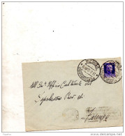 1940   LETTERA     CON ANNULLO  PORTOGRUARO VENEZIA - Poststempel