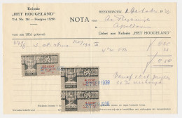 Omzetbelasting Diverse Waarden - Beekbergen 1933 - Revenue Stamps