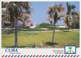 Postal Stationery Cuba 1999 Palm Tree - Alberi