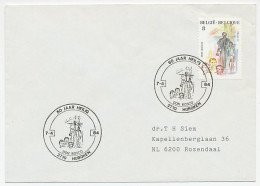 Cover / Postmark Belgium 1984 Don Bosco - Otros & Sin Clasificación