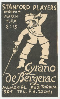 Postal Stationery USA 1948 Cyrano De Bergerac - Edmond Rostand - Theater