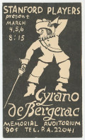 Postal Stationery USA 1948 Cyrano De Bergerac - Edmond Rostand - Theatre