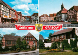 73672002 Grabow Mecklenburg Marktplatz Altstadt Fachwerkhaeuser Grabow Mecklenbu - Sonstige & Ohne Zuordnung