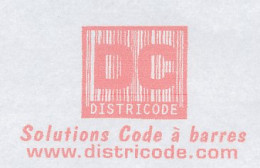 Meter Cover France 2002 Barcode - DC - DistriCode - Informatique