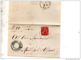 1888  LETTERA CON ANNULLO LAVAGNO     VERONA - Poststempel