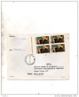 1973 LETTERA CON ANNULLO  PESARO - 1971-80: Storia Postale