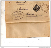 1897 LETTERA CON ANNULLO CEREA   VERONA - Marcofilía