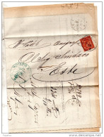 1888  LETTERA CON ANNULLO  RONCA'  VERONA - Storia Postale