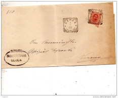 1900 LETTERA CON ANNULLO CEREA   VERONA - Poststempel