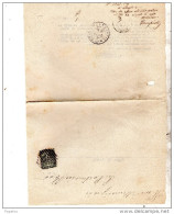 1878  LETTERA CON ANNULLO NUMERALE REGGIO EMILIA - Marcophilia