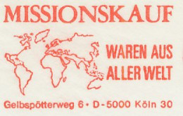 Meter Cut Germany 1983 Map - Earth - Mission - Aardrijkskunde