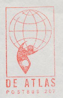 Meter Cut Netherlands 1971 Atlas - Titan - World - Globe - Mitologia