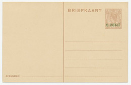 Briefkaart G. 218 - Postwaardestukken