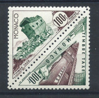 Monaco Taxe N°54/55**/* (MNH Et MH) 1953 - Transports - Portomarken