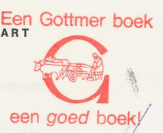 Meter Card Netherlands 1973 Plowing - Cow - Bloemendaal - Landbouw