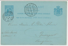 Kleinrondstempel Scheveningen - Hongarije 1894 - Non Classés