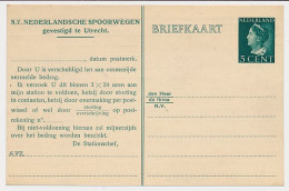 Spoorwegbriefkaart G. NS288 C  - Postwaardestukken