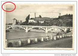 Huy Le Pont Hesbaye Condroz Le Fort Et La Collégiale Cachet 1956 Huy Htje - Huy