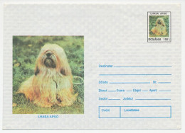 Postal Stationery Rumania 1996 Dog - Altri & Non Classificati