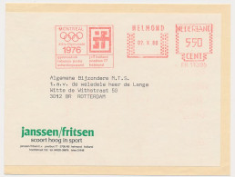 Meter Address Label Netherlands 1980 Olympic Games Montreal 1976 - Helmond - Other & Unclassified